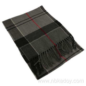 FASHION WOOLEN PLAID SCARF